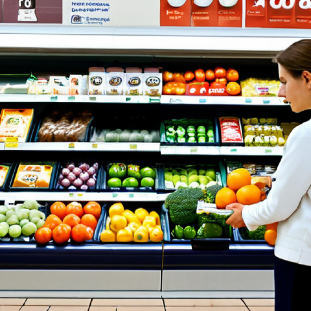 소비자 보호와 관련된 이슈와 대처 방안 - Smart Shopper**
"A woman in appropriate clothing, carefully comparing prices of grocery items at a ...