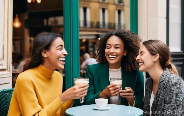 소비자중심 경영을 통한 고객 만족과 성공 사례 - **Empathetic Customer Service in a Modern French Setting**
    A close-up, slightly elevated shot of...