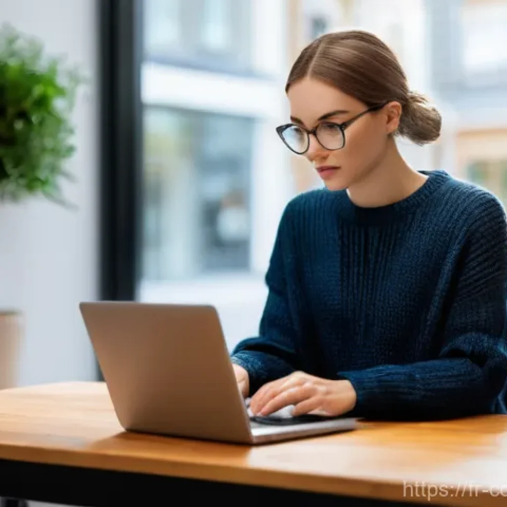 소비자 보호 관련 최신 연구와 글로벌 트렌드 연구와 분석 - **Online Shopping Vigilance: Spotting the Red Flags**
A young adult (around 20-25 years old), dr...