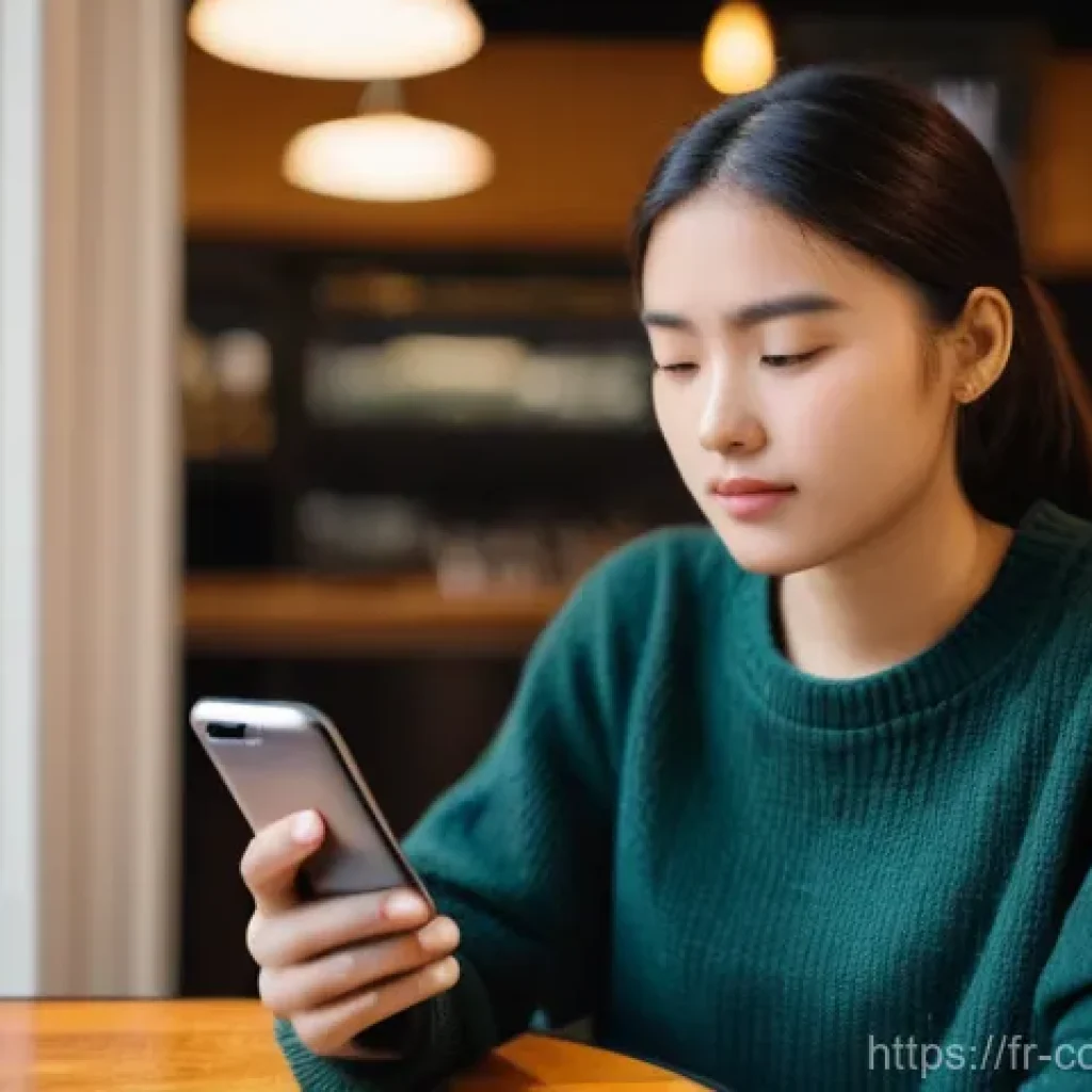 소비자 피해 예방을 위한 실무 사례 - **Prompt:** A young adult, around 20 years old, with a thoughtful and slightly suspicious expression...