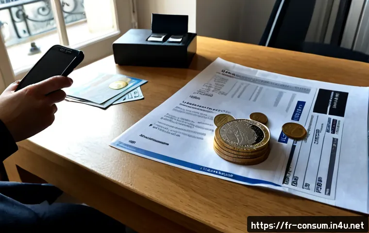 소비자 보호 관련 연구와 실무 적용 사례 분석 - Photorealistic consumer protection research workspace in France, an expert analyst reviewing anonymo...